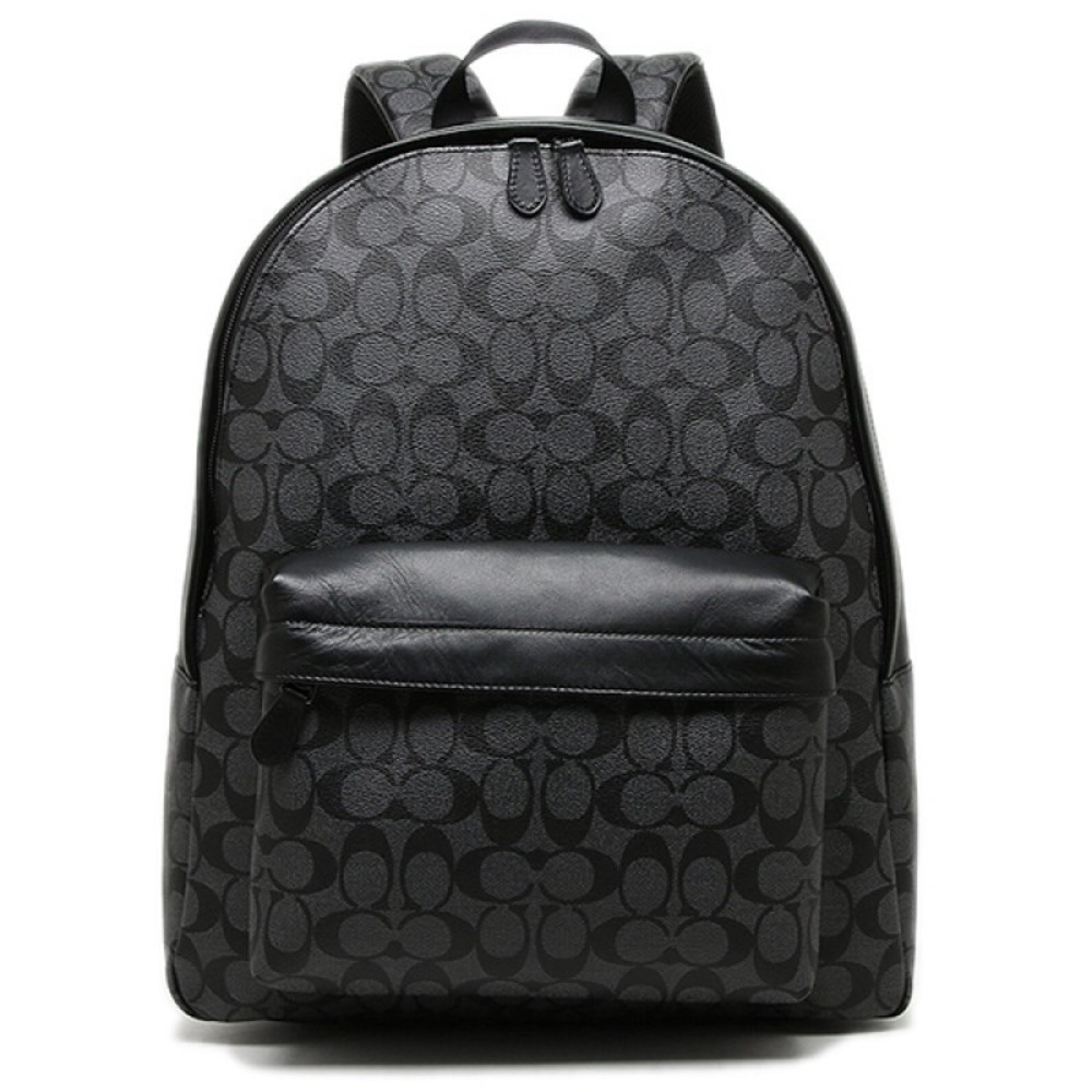 AUTHENTIC COACH Signature Charles Leather Backpack